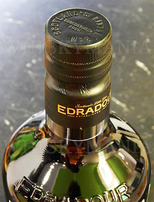 Фольгированный колпачок шотландского виски  Edradour 12 YO Caledonia