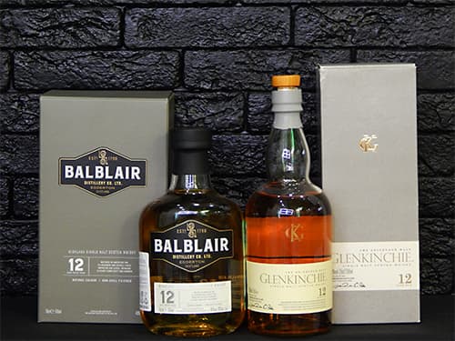 Сравнение односолодовых двенадцатилетних виски: Balblair 12 & Glenkinchie 12