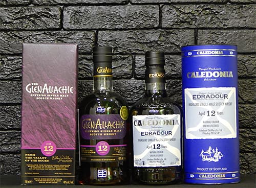 Сравнение односолодовых двенадцатилетних виски: The Glenallachie 12 & Edradour Caledonia 12
