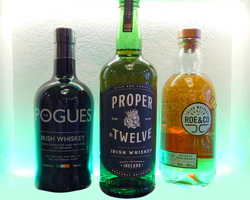 3 ирландских виски: Roe&Co, Proper Twelve, Pogues