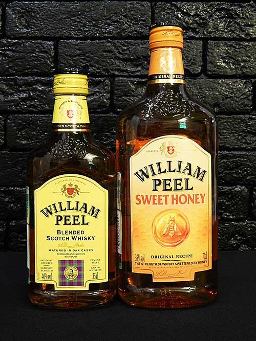 William Peel Blended Scotch Whisky & Liquor William Peel Sweet Honey