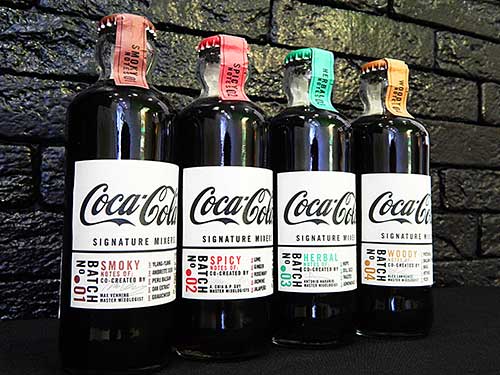 Coca-Cola Signature Mixers: Smoky, Spicy, Herbal и Woody Notes