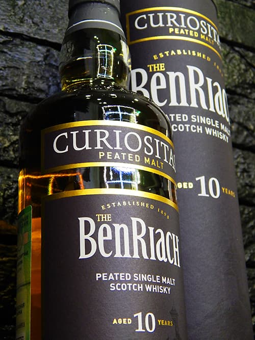 Оформление виски BenRiach 10 & 10 Curiositas
