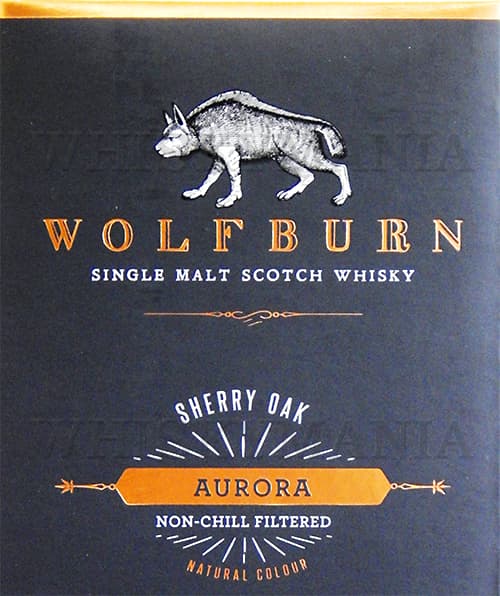 Дизайн упаковки виски Wolfburn Aurora